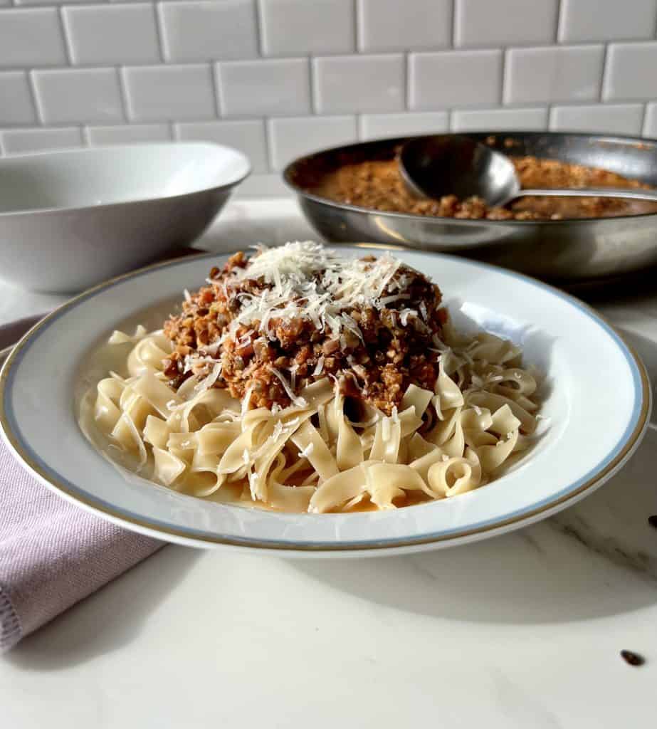 Walnuss-Linsen Bolognese 1 IMG 5847 1