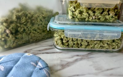 Voll­korn­spätz­le mit Bär­lauch