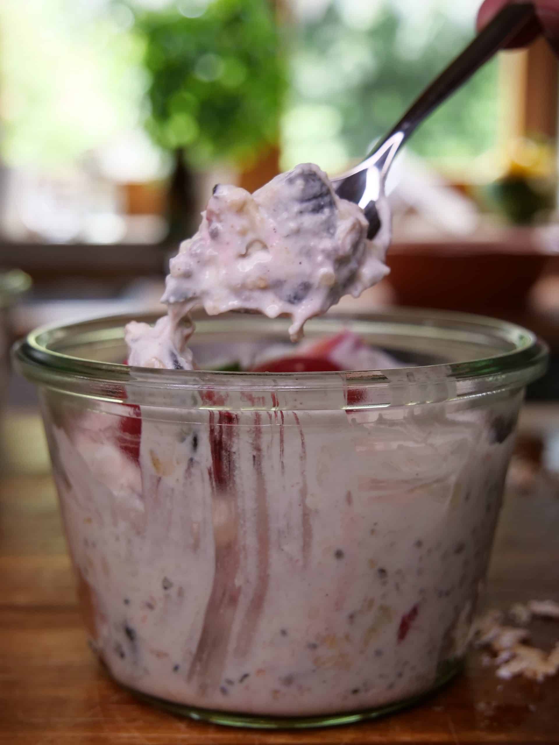 Erdbeer-Birchermüsli