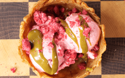 Voll­korn-Eis­waf­feln