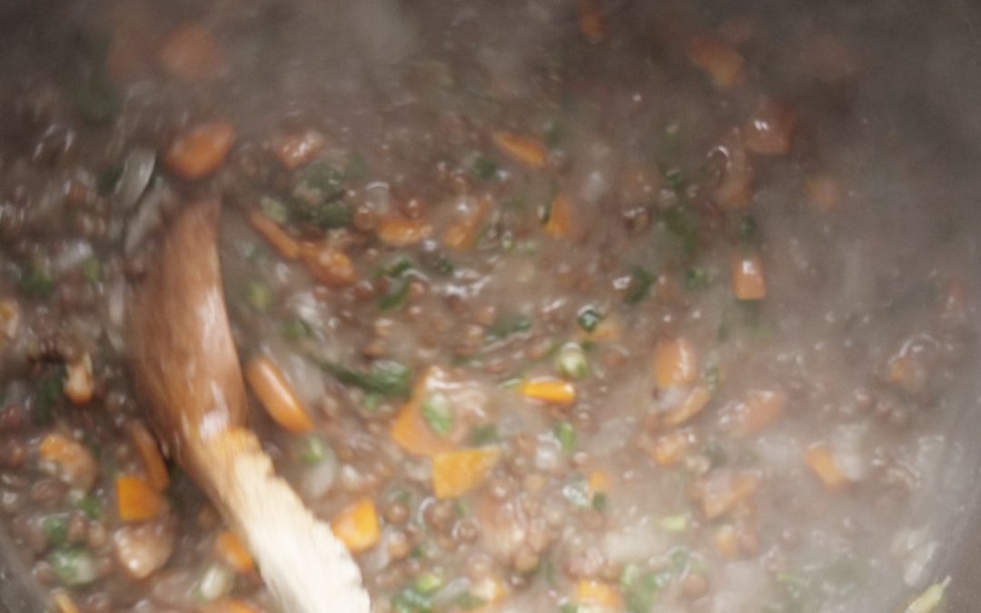 Blog 1 Dicke Linsensupp´n aus dem Egerland- deftige Linsensuppe