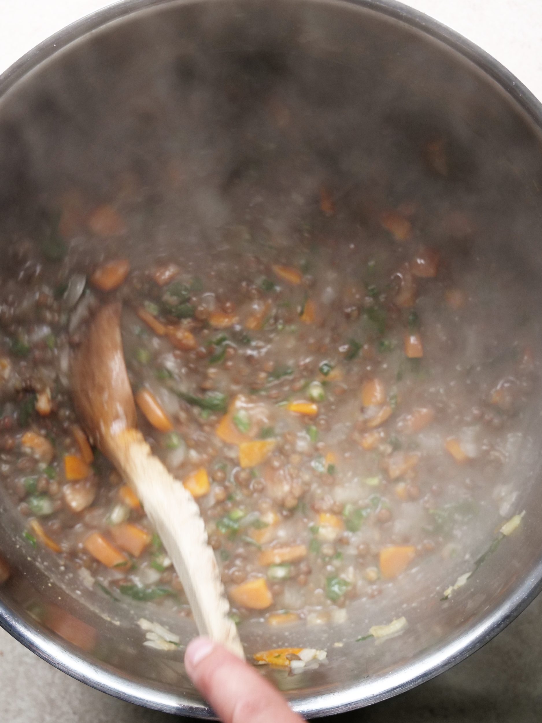 Linsensuppe
