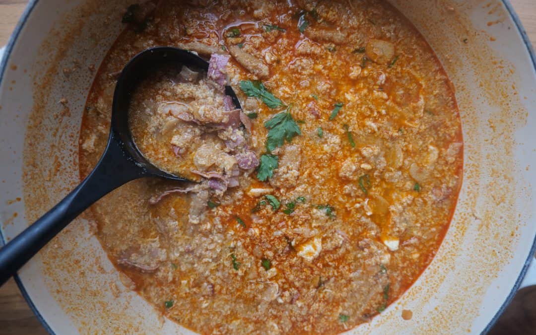 Sopa de Ajo o Cas­tel­la­na